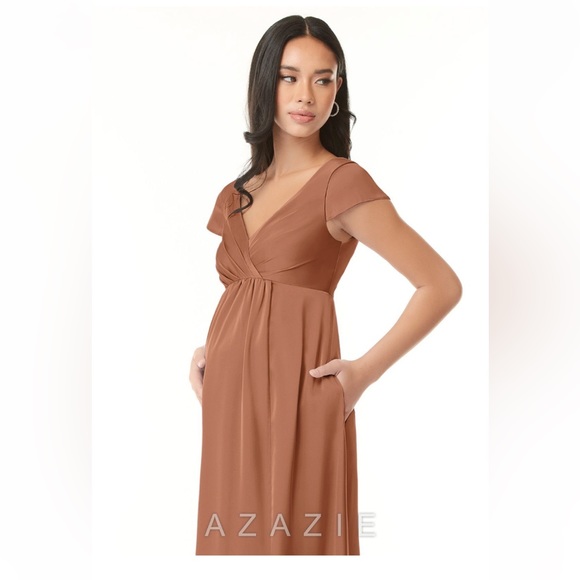 Azazie Maternity Bridesmaids Dress - Picture 3 of 8
